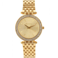 Load image into Gallery viewer, Ellis &amp; Co Skye Gold Tone Stainless Steel Womens Watch
