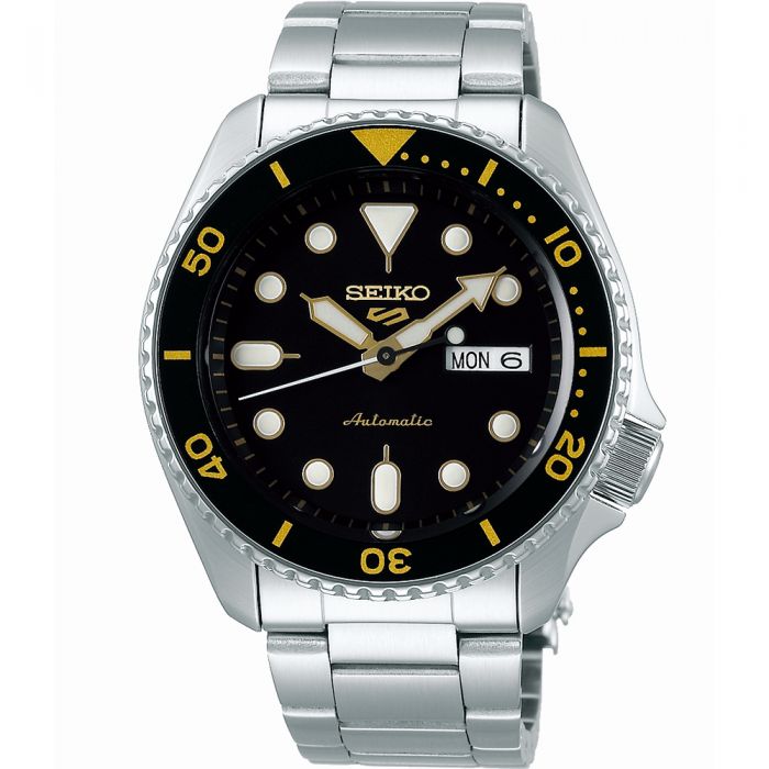 Seiko 5 SRPD57K Automatic Stainless Steel Mens Watch