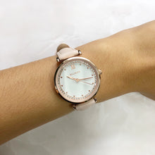 Load image into Gallery viewer, Ellis &amp; Co Stella Nude Leather Womens Watch