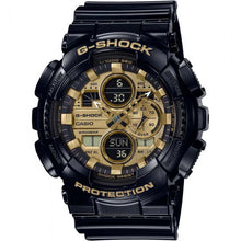 Load image into Gallery viewer, G-Shock GA-140GB-1A1DR Black and Gold Watch