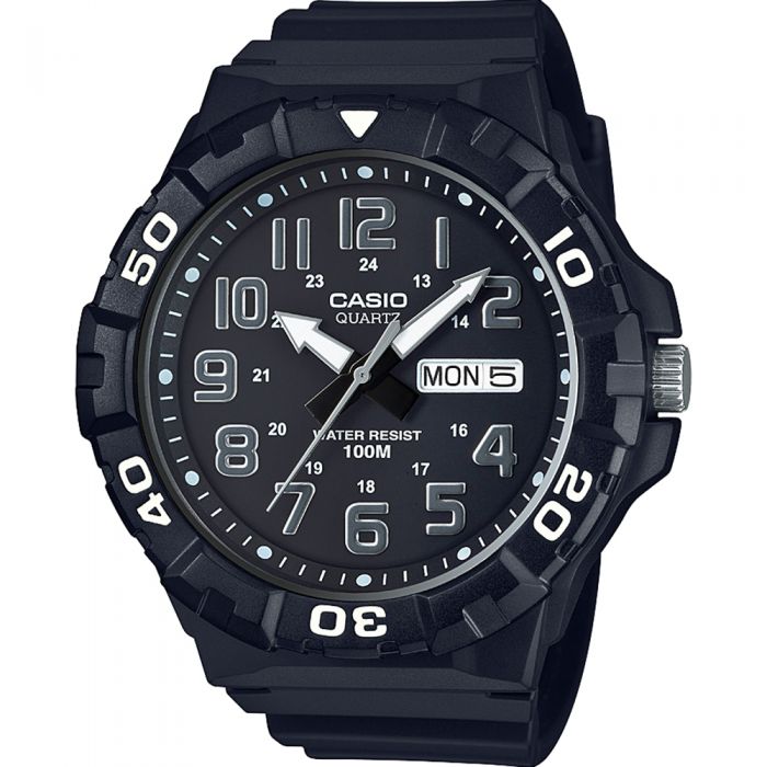Casio MRW210H-1A Black Resin Watch