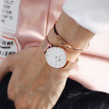 Load image into Gallery viewer, Daniel Wellington Rose Gold Plated Stainless Steel Classic Large Bracelets