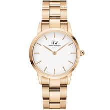 Load image into Gallery viewer, Daniel Wellington Iconic Link DW00100213 Rose Gold Womans Watch