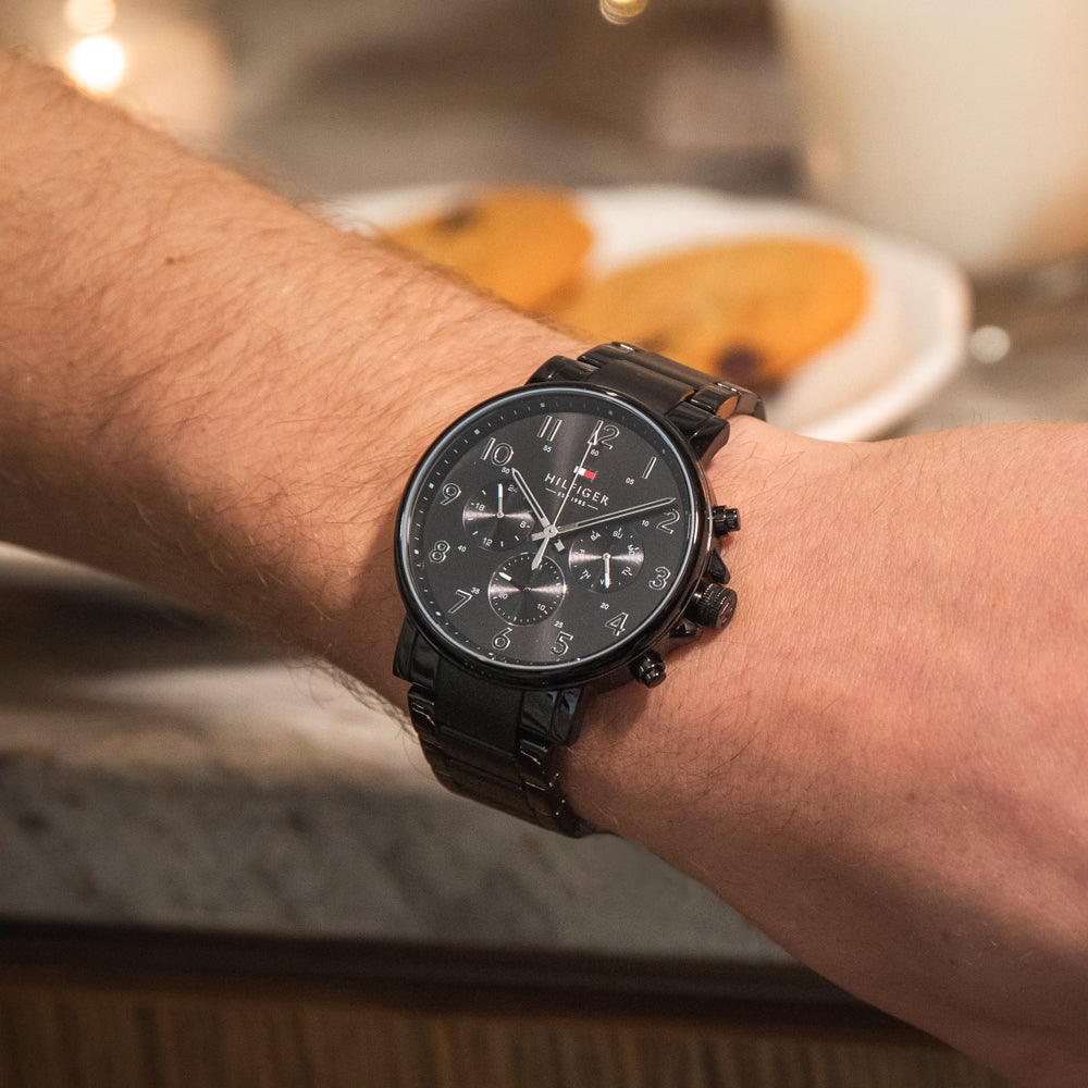 Wrist watch for men tommy hilfiger Clearance