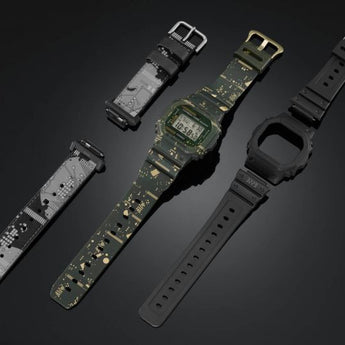 G-Shock Circuit Board Camo Pack DWE5600CC