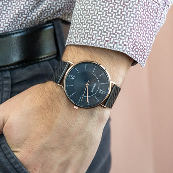 Harison Black Men's Watch