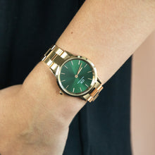 Load image into Gallery viewer, Daniel Wellington DW00100419 Iconic Link Emerald Collection 36mm
