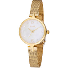 Load image into Gallery viewer, JAG J2461A Ashleigh Gold Tone Womens Watch