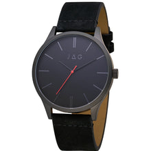 Load image into Gallery viewer, JAG Malcolm J2491 Stainless Steel Black Leather Mens Watch