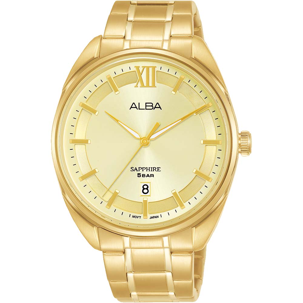 Alba AS9M44X1 Gold Tone Mens Watch