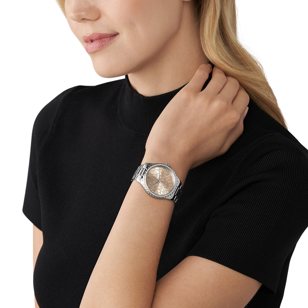 Michael Kors Chronograph Ritz Ladies Watch MK6474 Silver  WatchShopcom