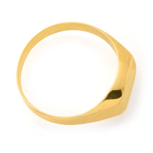 Load image into Gallery viewer, 9ct Yellow Gold Signet Gents Ring