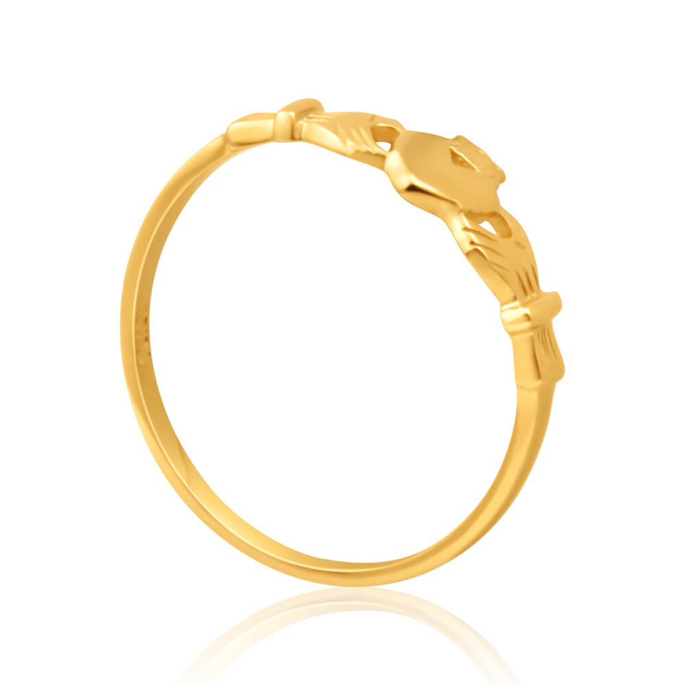 9ct Dazzling Yellow Gold Ring