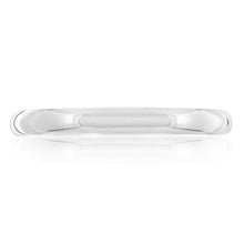 Load image into Gallery viewer, Sterling Silver Solid Plain 8mm Golf 65mm Bangle