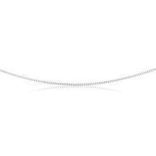 Load image into Gallery viewer, Sterling Silver Curb Link 50 Gauge Chain 45cm