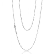 Load image into Gallery viewer, Sterling Silver 60 Gauge Curb Chain 55cm