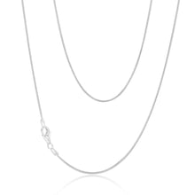 Load image into Gallery viewer, Sterling Silver Snake 40cm Chain