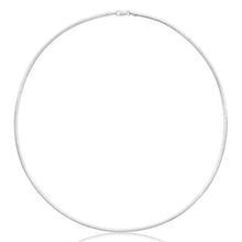 Load image into Gallery viewer, Sterling Silver Omega 2.5mm Necklace 45cm
