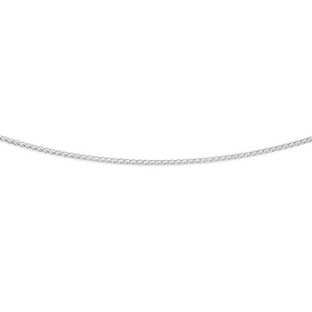 Sterling Silver Wheat Extender 55cm Anti Tarnish Chain