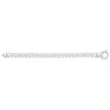 Sterling Silver Roller Boltring Bracelet 19cm
