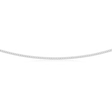 Load image into Gallery viewer, Sterling Silver 60 Gauge Curb Dicut 70cm Chain