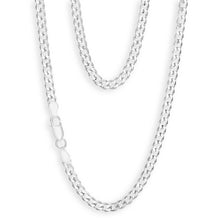 Load image into Gallery viewer, Sterling Silver 120 Gauge Diamond Cut 70cm Curb Chain