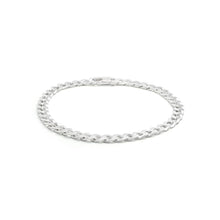 Load image into Gallery viewer, Sterling Silver 150 Gauge Curb Bracelet 21cm