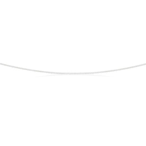 Sterling Silver Curb Chain 30 gauge 45cm