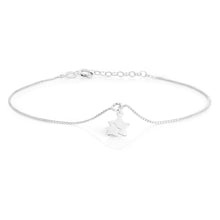Load image into Gallery viewer, Sterling Silver Stars Charm Anklet 24cm plus 3cm extender