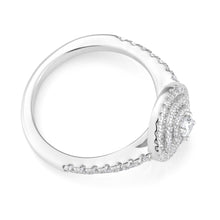 Load image into Gallery viewer, Sterling Silver Cubic Zirconia Orbit Ring