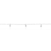 Load image into Gallery viewer, Sterling Silver Multi Bead Drop 25cm Anklet