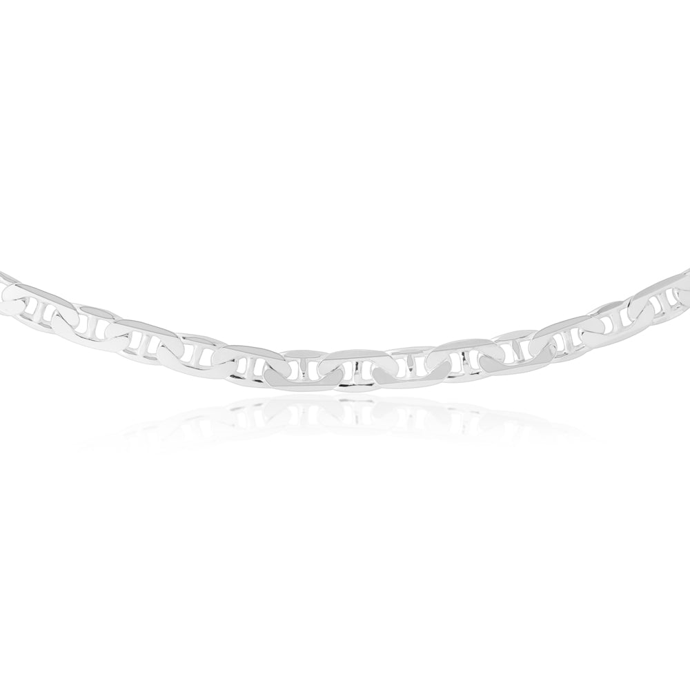45cm Sterling Silver 200 Gauge Anchor Chain