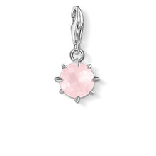 Load image into Gallery viewer, Sterling Silver Thomas Sabo Charm Club October Rose Quartz