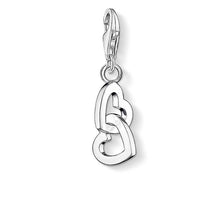 Load image into Gallery viewer, Sterling Silver Thomas Sabo Charm Club Locked Hearts