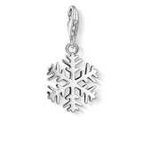 Sterling Silver Thomas Sabo Charm Club Snow Crystal