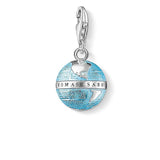 Sterling Silver Thomas Sabo Charm Club Globe