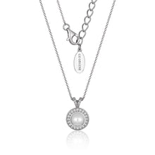 Load image into Gallery viewer, Georgini Heirloom Sterling Silver Fresh Water Pearl Always Pendant On Chain
