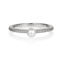 Load image into Gallery viewer, Georgini Heirloom Sterling Silver Fresh Water Pearl Cherished Ring