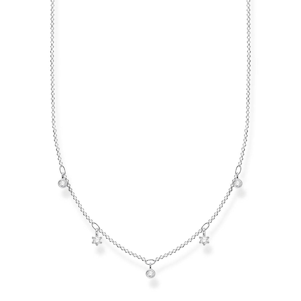 THOMAS SABO Silver Box Link Necklace | KE1108-001-12 | Ice Jewellery – Ice  Jewellery Australia