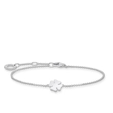 Load image into Gallery viewer, Sterling Silver Thomas Sabo Charm Club Clover Bracelet 16-19cm