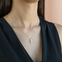 Load image into Gallery viewer, Sterling Silver Initial Zirconia  Initial &quot;Y&quot; Pendant