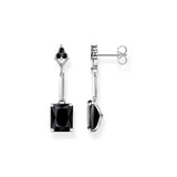 Thomas Sabo Sterling Silver Magic Stones Black Onyx Drop Earring