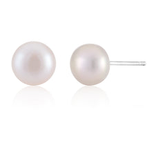 Load image into Gallery viewer, Pink Freshwater Pearl Stud Earrings
