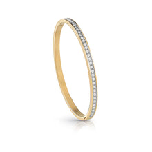 Load image into Gallery viewer, GUESS Gold Plated Crystal Pave Bangle