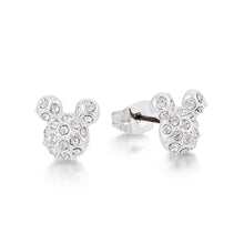Load image into Gallery viewer, DISNEY Mickey Mouse Crystal Stud Earrings