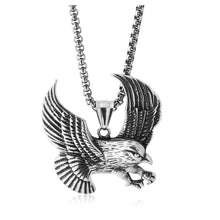 Load image into Gallery viewer, Stainless Steel Eagle Pendant with 50cm Chain