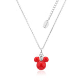 Couture Kingdom Disney Mickey Red Christmas Bauble Necklace on Chain