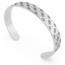 Load image into Gallery viewer, GUESS Stainless Steel 8mm 4G Pattern Bangle