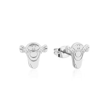 Load image into Gallery viewer, Disney White Gold Plated Winnie The Pooh Tigger 10mm Stud Earrings