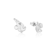 Load image into Gallery viewer, Disney Fantasia White Gold Plated Sorcerer&#39;s Mickey Mix Match 15mm Stud Earrings
